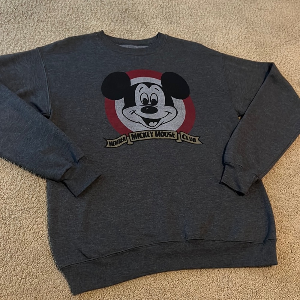 Disney Parks Mickey Mouse Club Sweatshirt